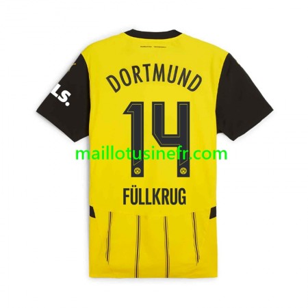Maillot de Foot Borussia Dortmund Niclas Fullkrug 14 Domicile 2024-25 Maillot de Foot Borussia Dortmund Niclas Fullkrug 14 Domicile 2024-25